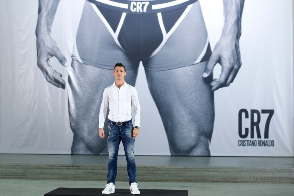 Cristiano Ronaldo prodává vlastní značku spodního prádla
