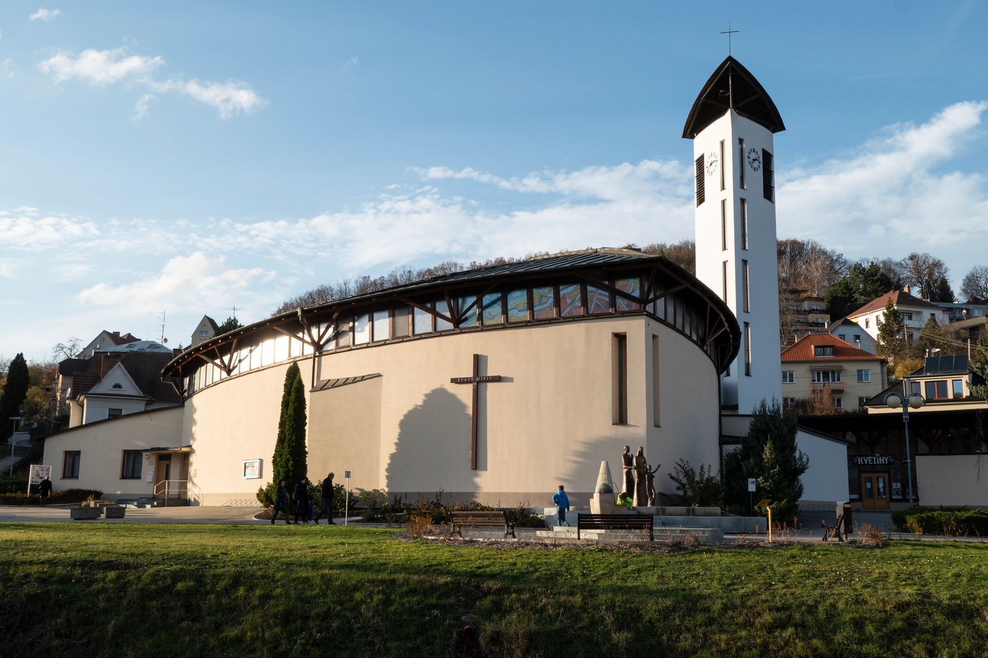 Kostel sv. Rodiny v Luhačovicích