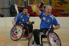 Čeští florbalisté na vozíku získali stříbro na neoficiálním mistrovství Evropy