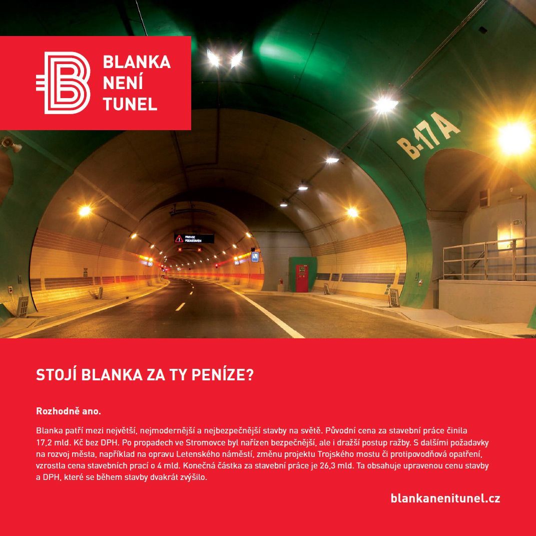 Metrorámeček - Blanka není tunel