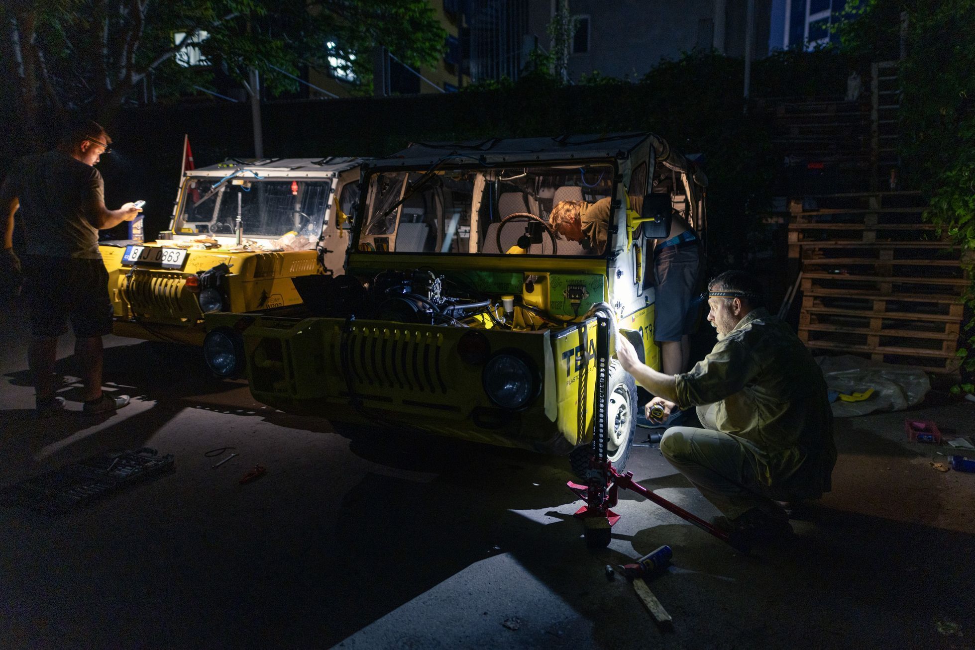 Žlutá žába, Luaz 967 - obojživelník