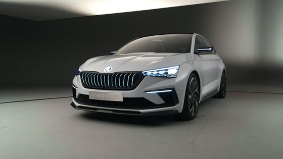 Škoda Vision RS na fotografiích. K sériové podobě má překvapivě blízko