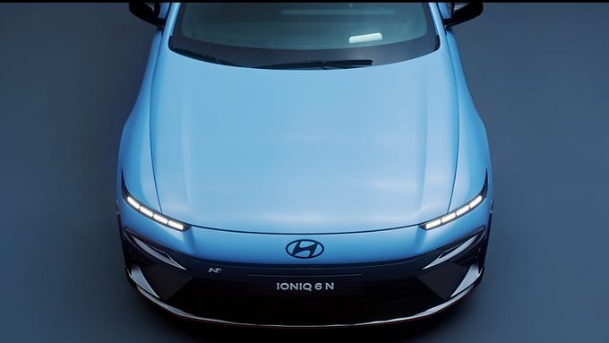 Hyundai Ioniq 6 N - první pohled.
