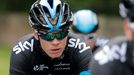 Christopher Froome trénuje na Tour de France 2014