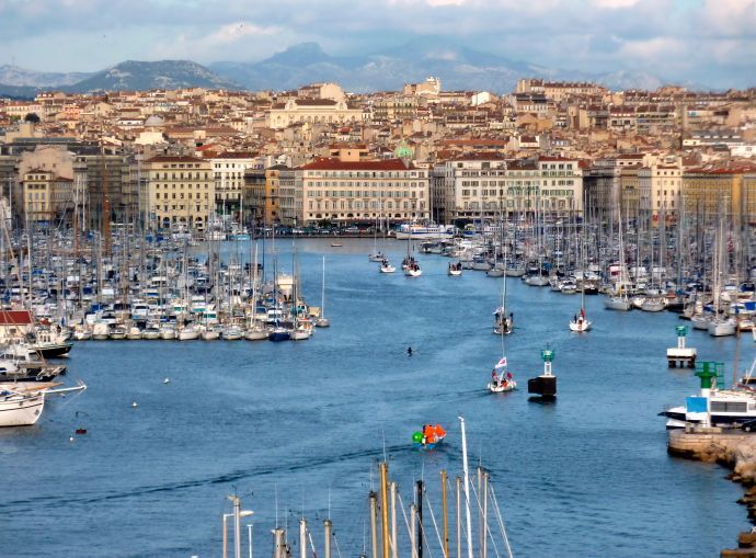 Marseille, tzv. Starý přístav