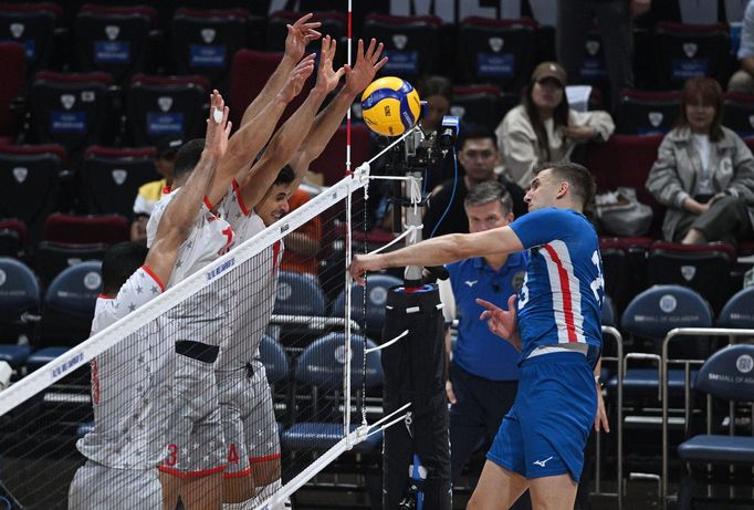 Čeští volejbalisté po výhře nad Tuniskem postupují do čtvrtfinále MS