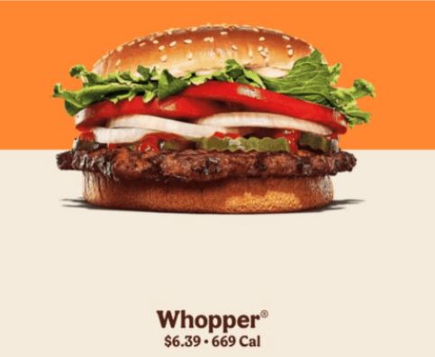 Burger King Whooper - reklama
