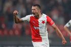 Slavia se v přesile trápila, bundesligového soupeře udolala až dvěma góly v závěru