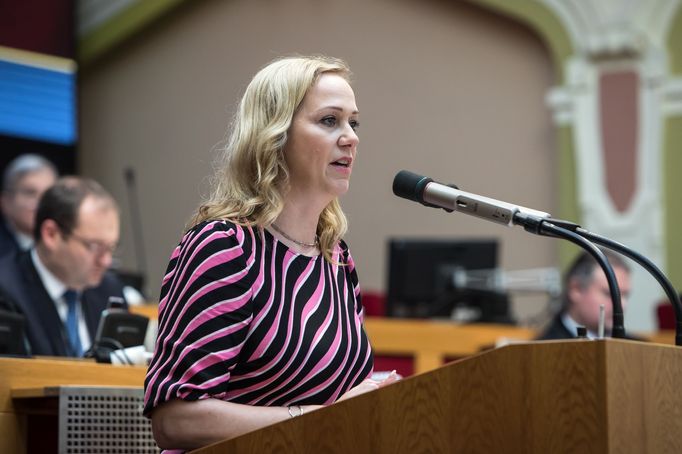 Pirátská náměstkyně primátora Jana Komrsková