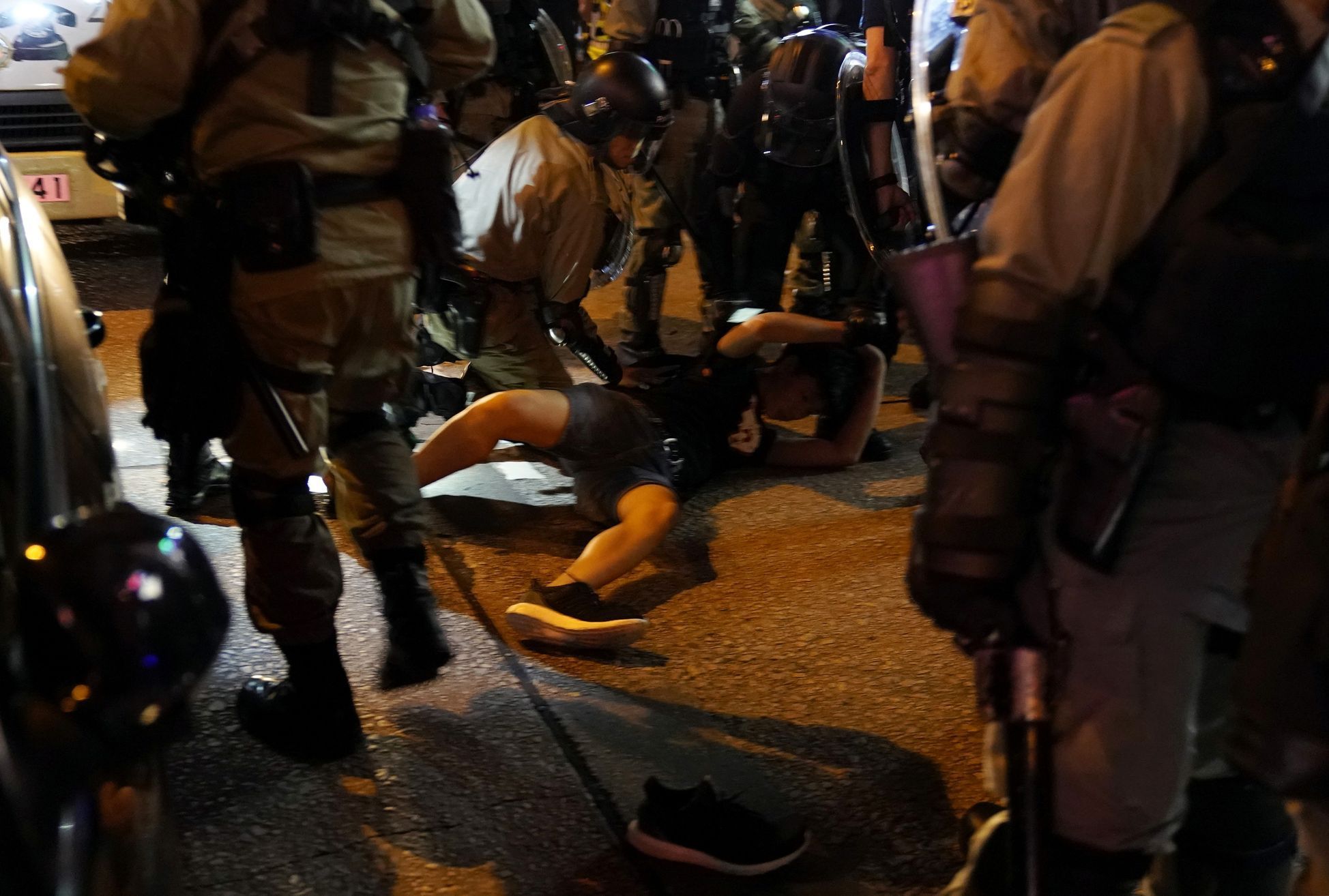 Demonstrace v Hongkongu, 21. a 22. 9. 2019