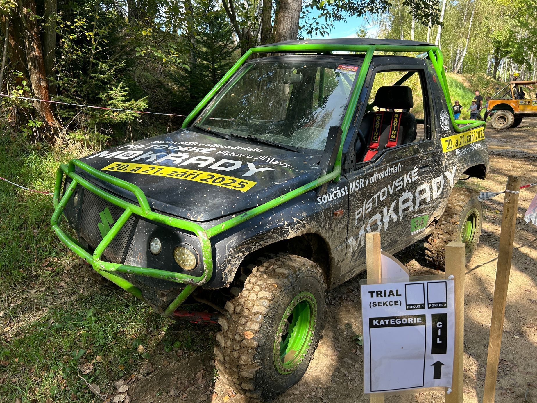 Off-road trial Pístovské mokřady