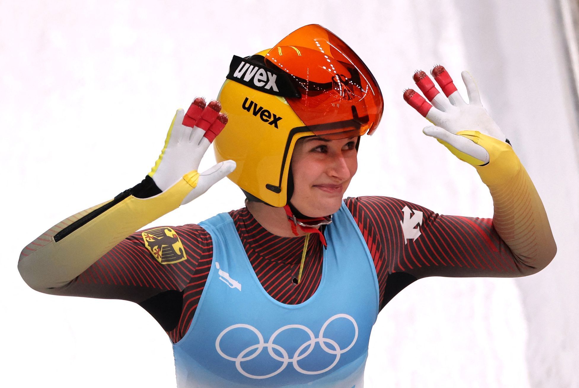 Němka Natalie Geisenbergerová opanovala soutěž sáňkařek na třetích olympijských hrách v řadě