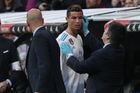 Zraněný Ronaldo