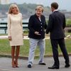 Merkelová Macron G7