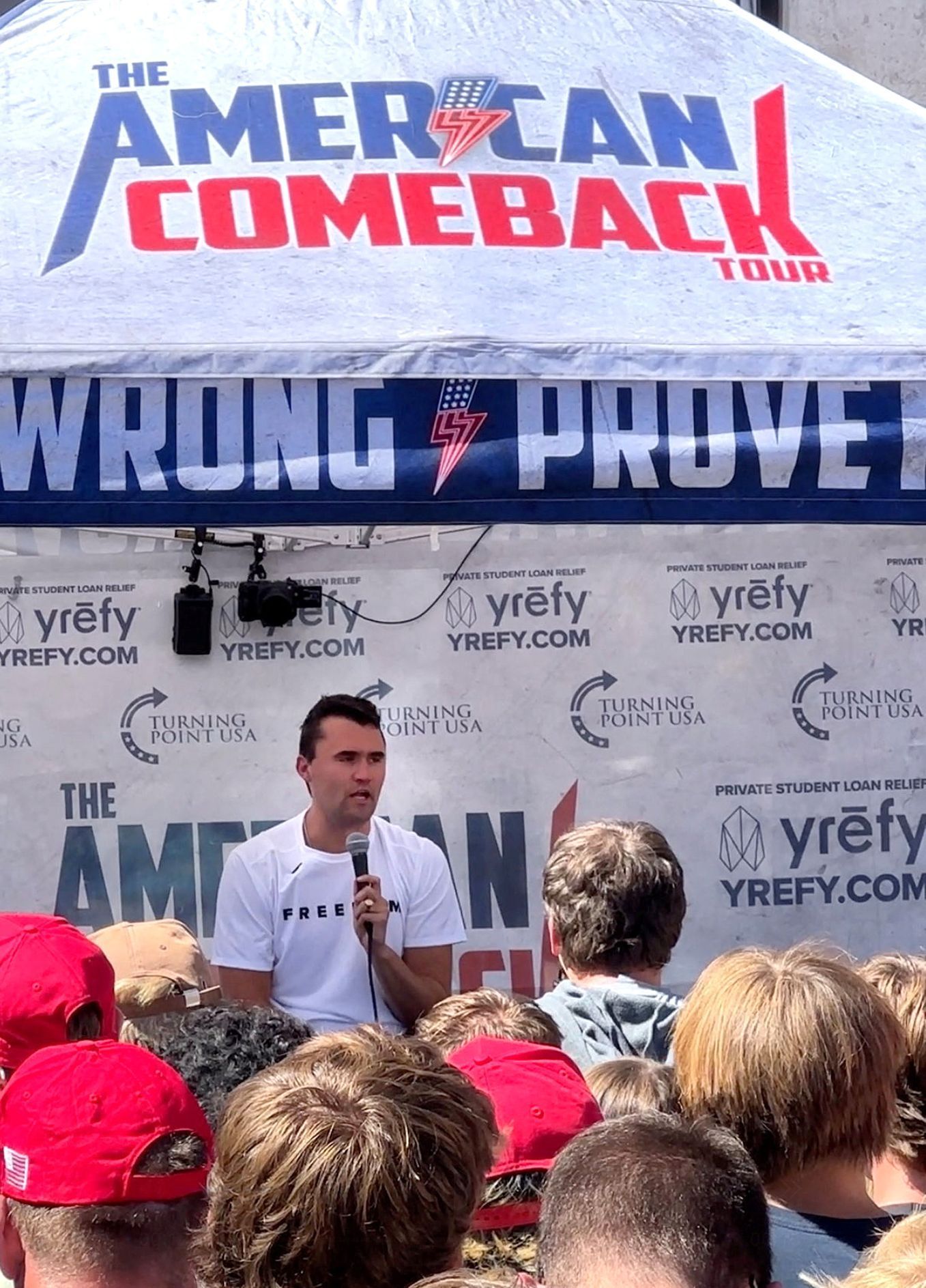 Charlie Kirk. USA, Trump, vražda, střelec, Utah, universita, MAGA