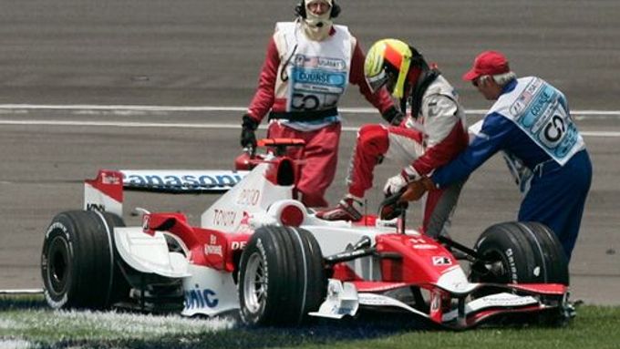 Častěji než ve formuli byl Ralf Schumacher mimo ní