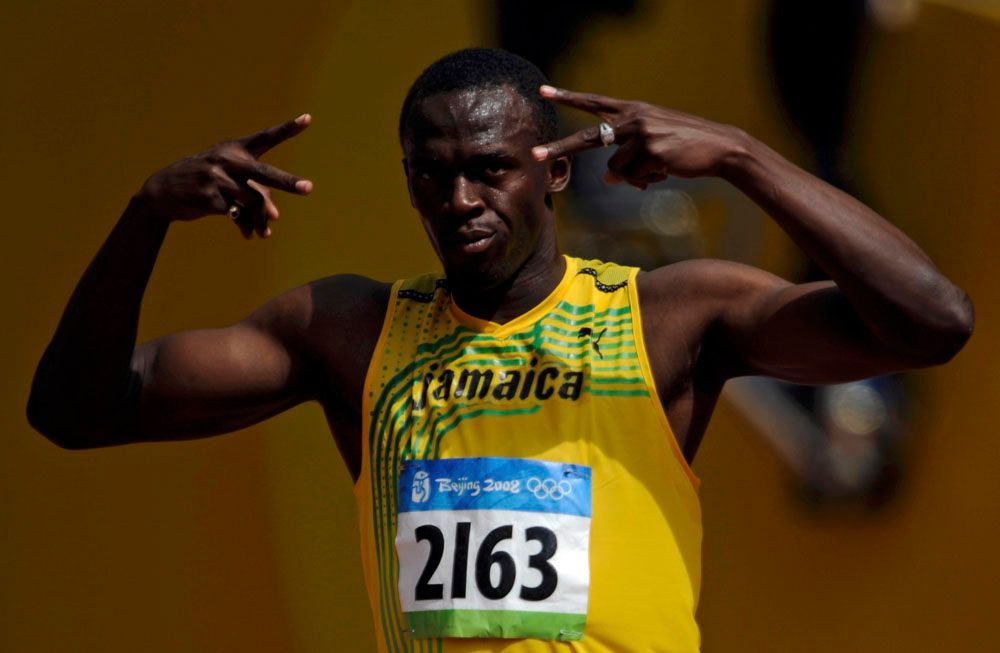 100m sprint, Usain Bolt