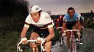 Eddy Merckx na závodě Paris Roubaix Cycling Race v roce 1972