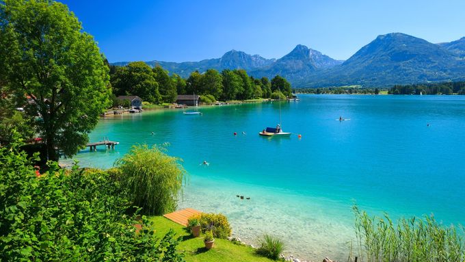 Jezero Wolfgangsee, ilustrační foto