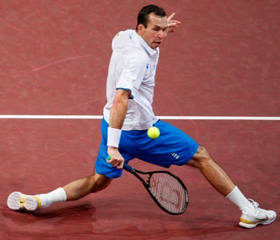 Radek Štěpánek v Basileji