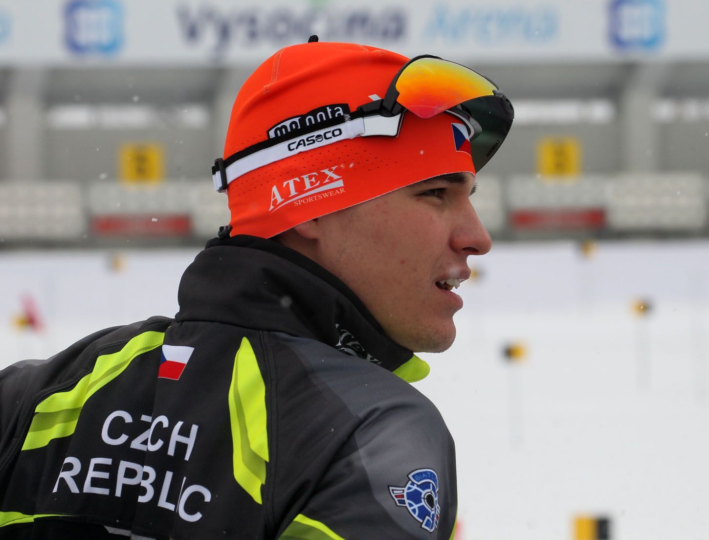 MS biatlonu 2013, český trénink: Zdeněk Vítek