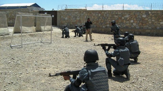 Na výcviku afghánských policistů se podíleli i Češi (ilustrační foto).
