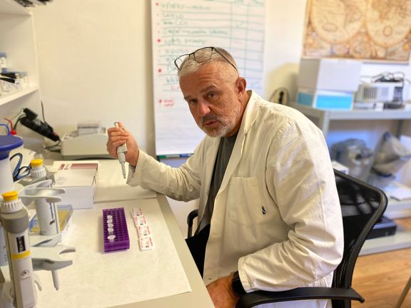 Forenzní genetik Daniel Vaněk.