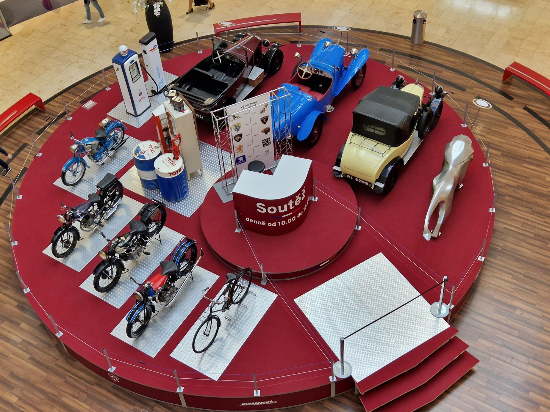 Peugeot výstava Arkády Pankrác