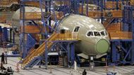 Takto vypadá skládání nového Boeingu 787 v Seattlu