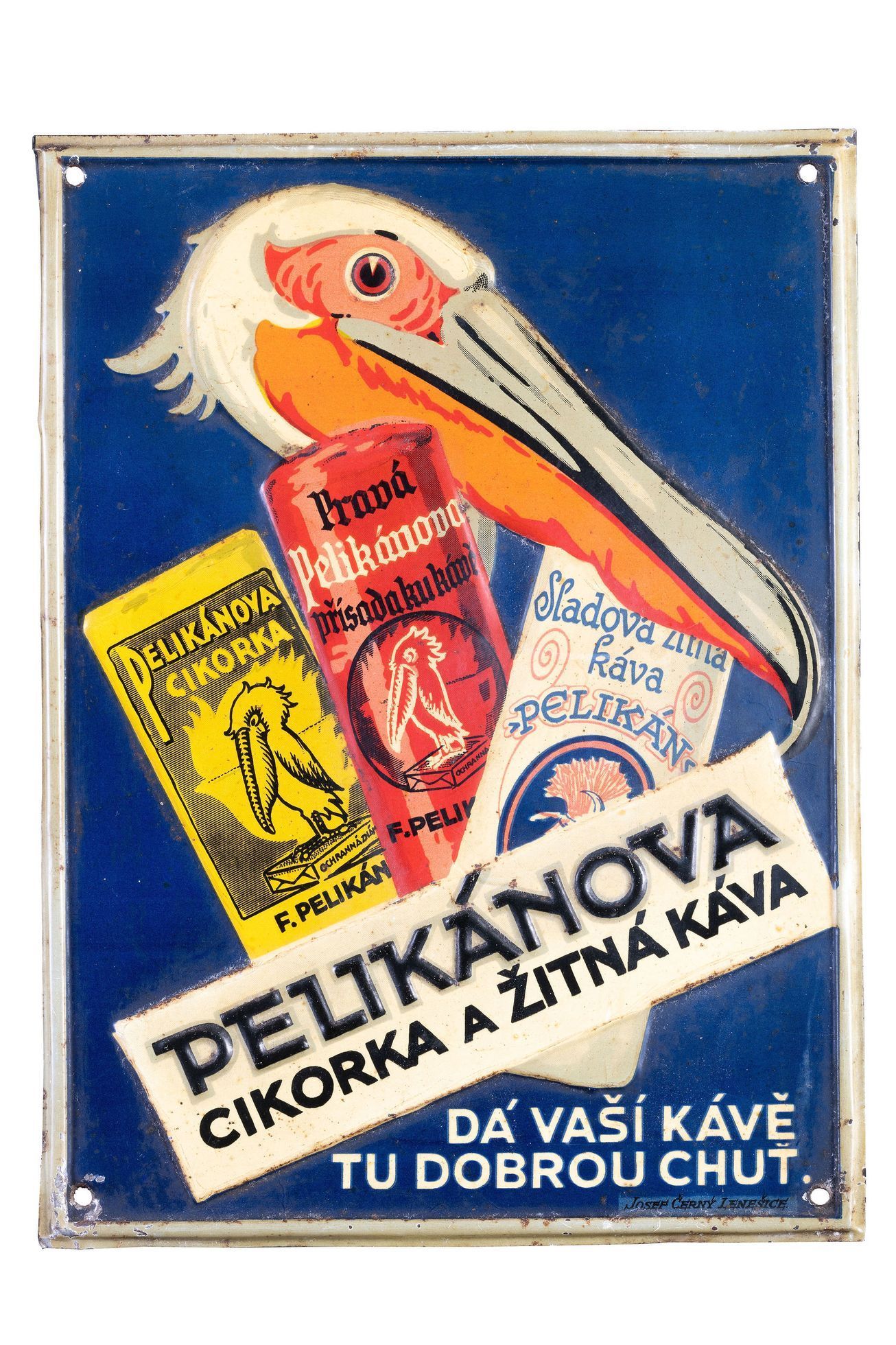 Staré reklamní cedule