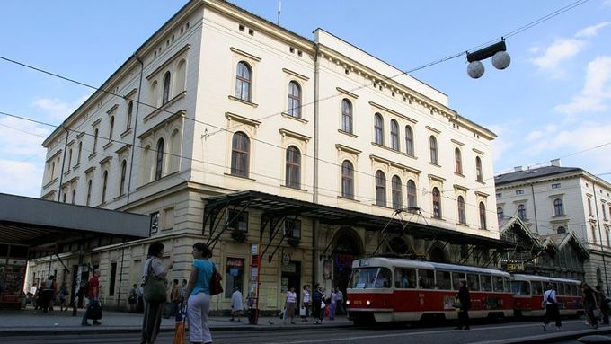 Masarykovo nádraží v Praze.