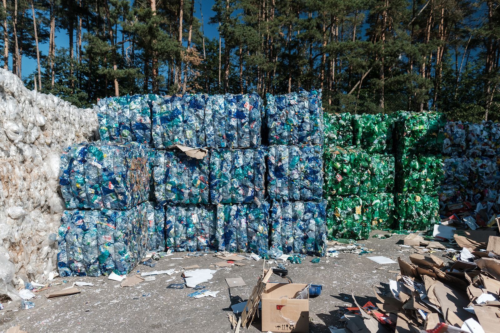 dotřídění Písek Život PET lahve lahev plast recyklace KMV