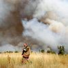 Geroj Putin osobně vyrazil bojovat s plameny