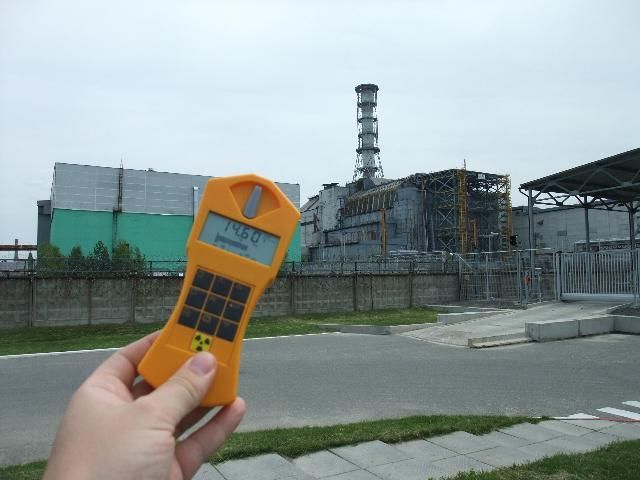 Černobyl-radioaktivita u reaktoru 4