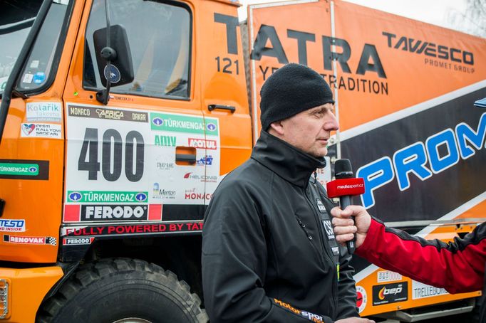 Dakar Setkání 2019: Tomáš Tomeček, Tatra 815