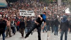 řecká stávka