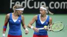 Fed Cup, Česko - Austrálie : Andrea Hlaváčková a Lucie Hradecká