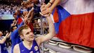 basketbal, MS 2019, Česko - Polsko, Jaromír Bohačík a čeští fanoušci