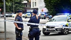 Policie zasahuje po střelbě v centru Malmö