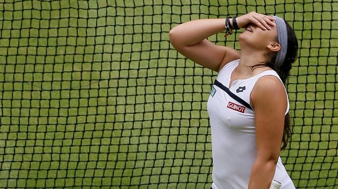 Marion Bartoliová na Wimbledonu 2013.