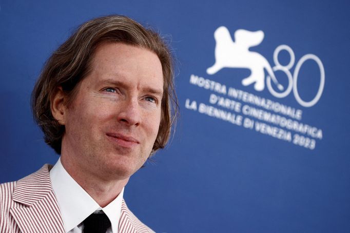 Wes Anderson na benátském festivalu.