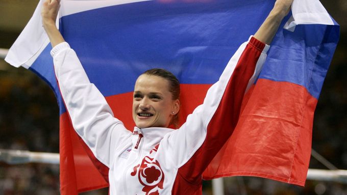 Ruská gymnastická šampionka Světlana Chorkinová