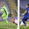 Lukáš Provod dává gól v odvetě  2. kola  Evropské ligy Leicester  - Slavia