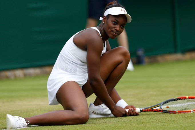 Sloane Stephensová v prvním kole Wimbledonu 2014