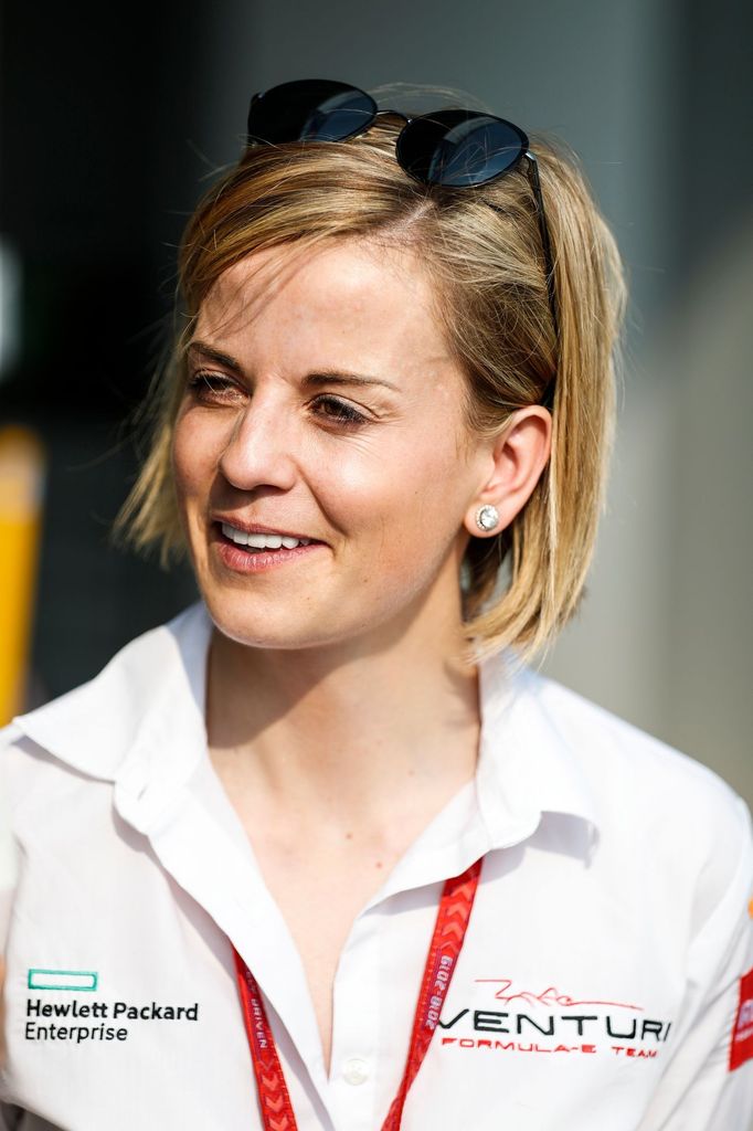 Formule E 2019, San-ja: Susie Wolffová, šéfka týmu Venturi.