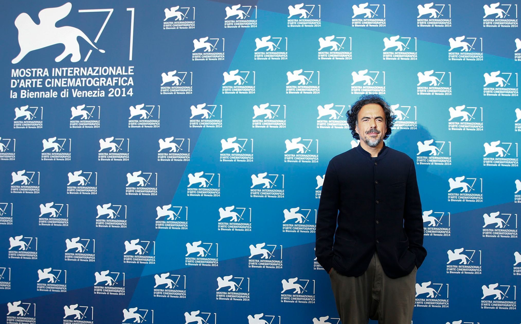 Director Alejandro Inarritu poses during the photo call for the movie &quot;Birdman or (The unexpected virtue of ignorance)&quot; at the 71st Venice Film Festival