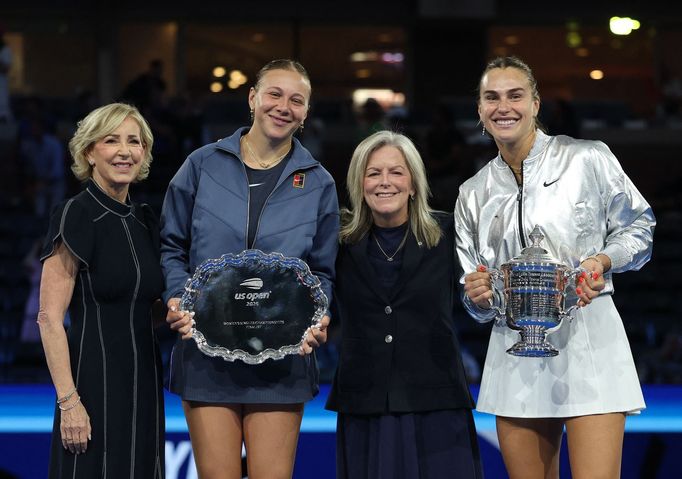 Aryna Sabalenková - Amanda Anisimovová, finále US Open 2025