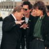 Czech press photo havel rolling stones pekárek