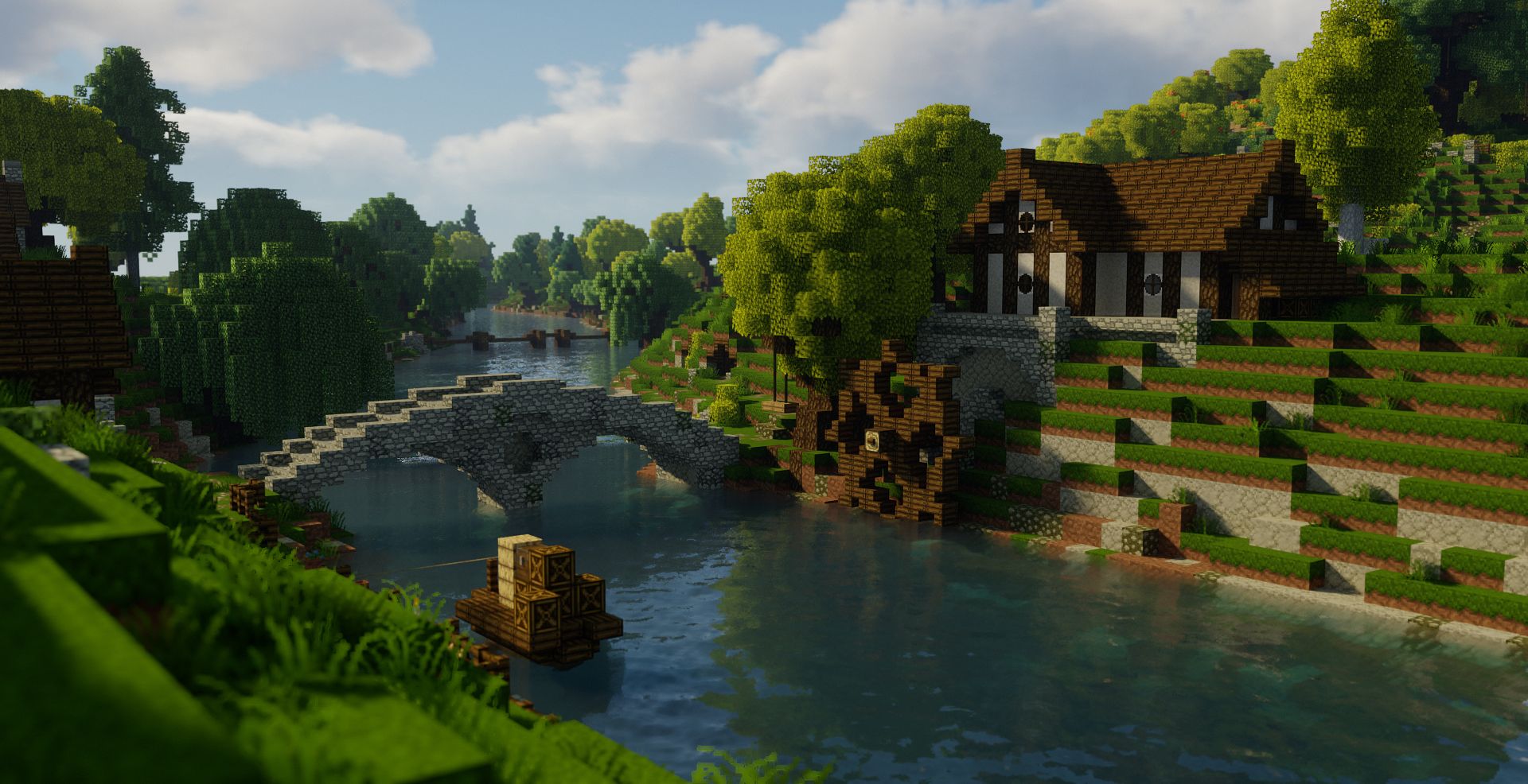 Minecraft, Středozem, Pán prstenů, Middle earth, MCME, Tolkien