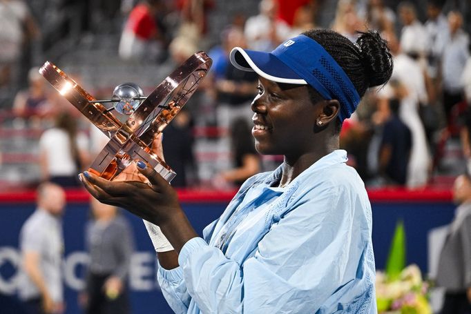 Victoria Mboková - Naomi Ósakaová (finále Montreal 2025)